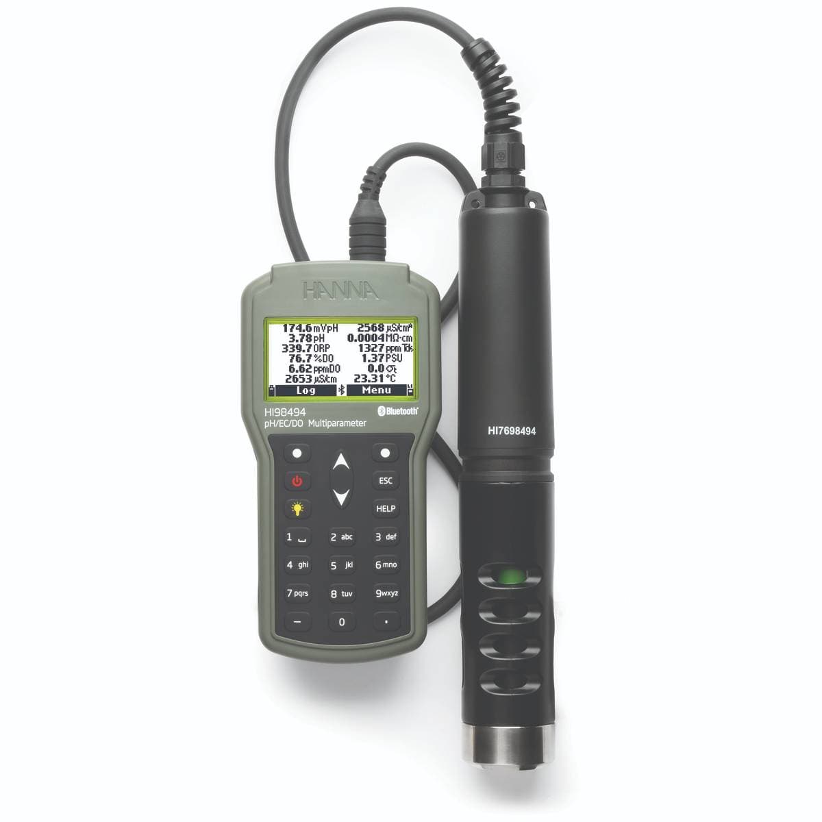 HANNA HI98494 víceparametrový měřič s optickým DO