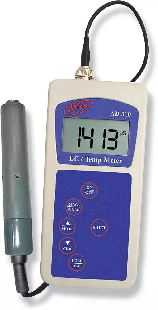 AD310 přenosný EC měřič s vyměnitelnou elektrodou