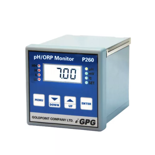 PH260 pH monitor a regulátor s elektrodou PH202