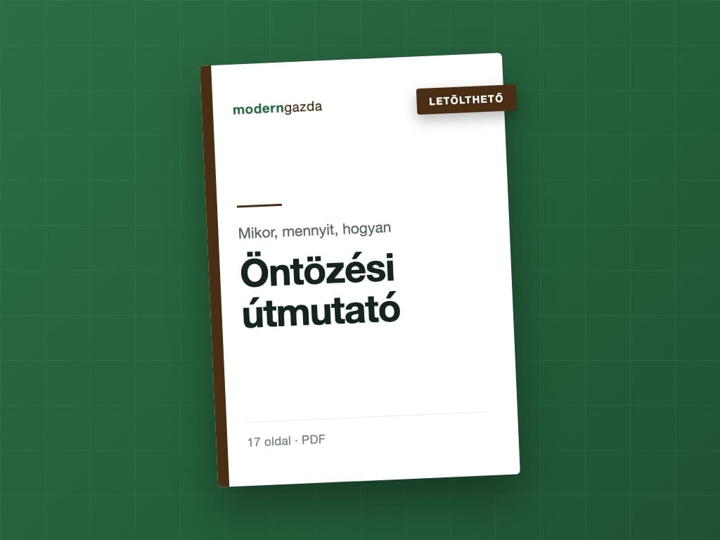 Průvodce zavlažováním, PDF