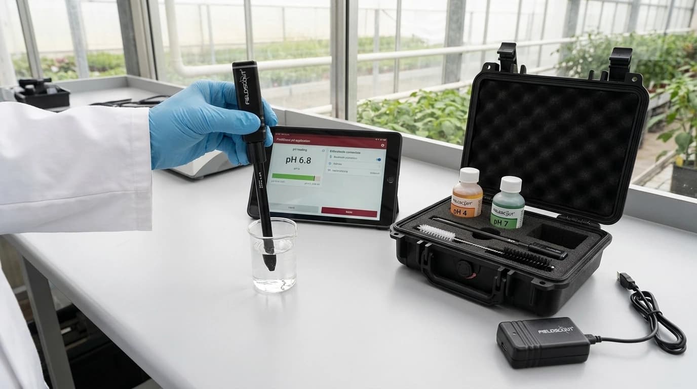 FieldScout 2127W bezdrátová ISFET pH sonda s tupým hrotem