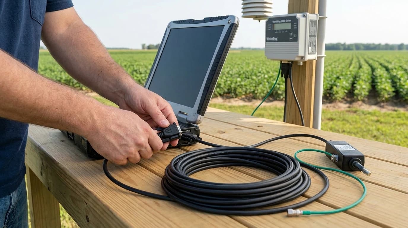 WatchDog PC kabel s přepěťovou ochranou, 23 m