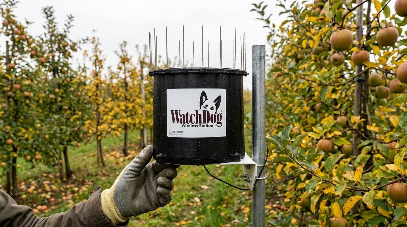 WatchDog srážkoměr s překlápěcí nádobkou a ochranou proti ptákům