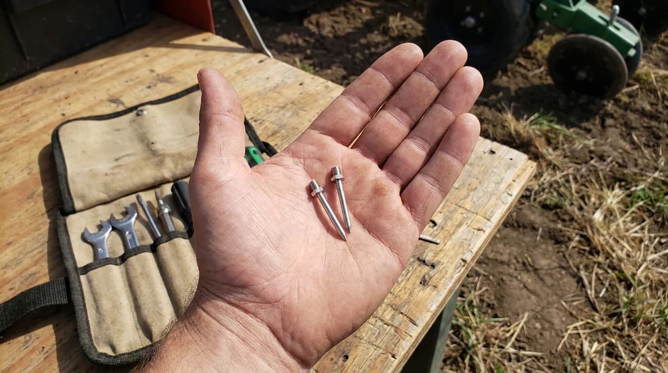 TDR pár měřicích tyčí, 3,8 cm