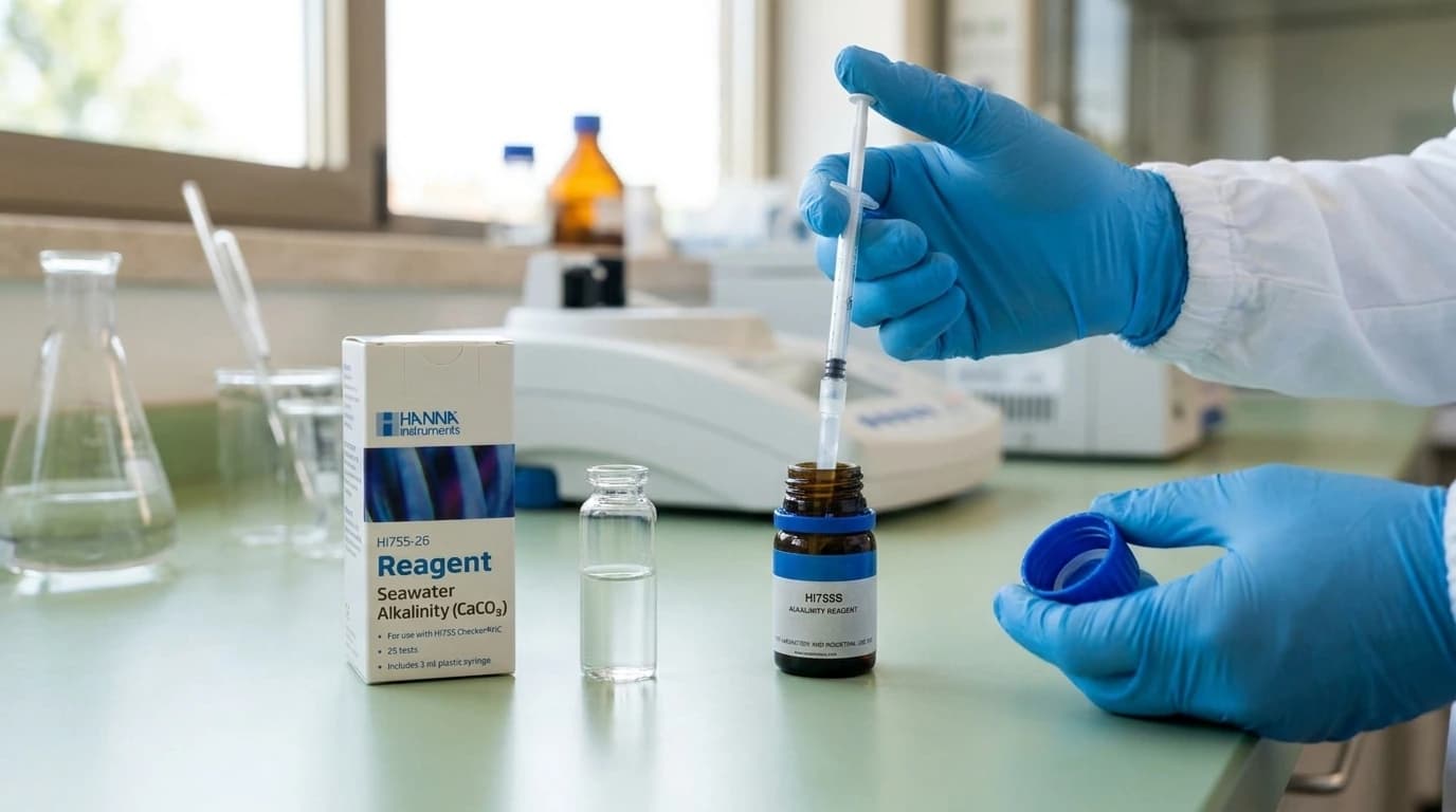 HI755-26 činidlo – alkalita mořské vody, pro HI755