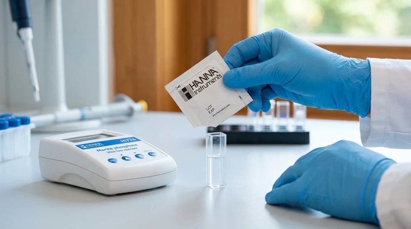 HI774-25 činidlo – fosforečnany v mořské vodě, ultranízký rozsah, pro HI774