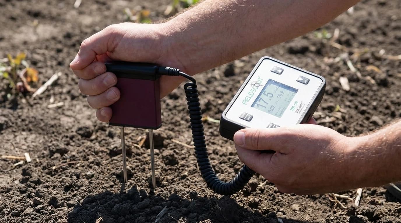FieldScout TDR 150 měřič půdní vlhkosti a EC