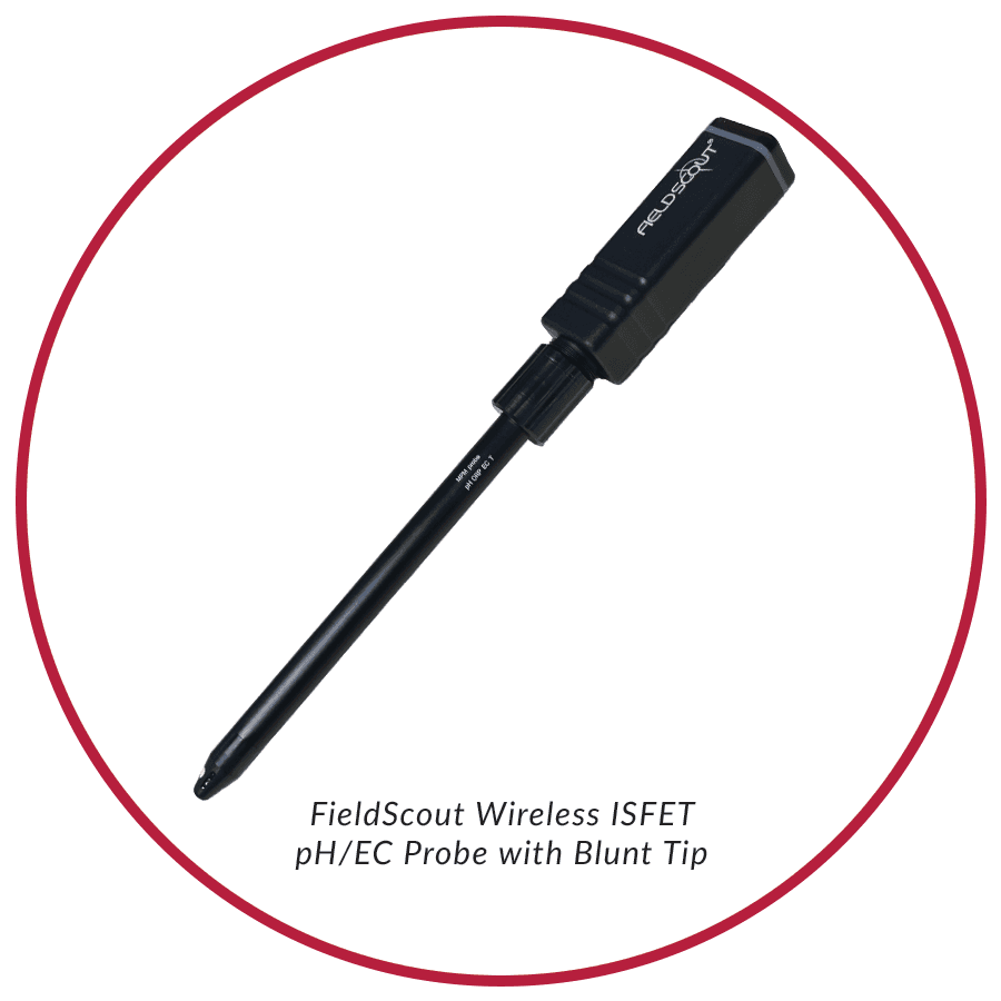 FieldScout 2127WE bezdrátová ISFET pH/EC sonda s tupým hrotem