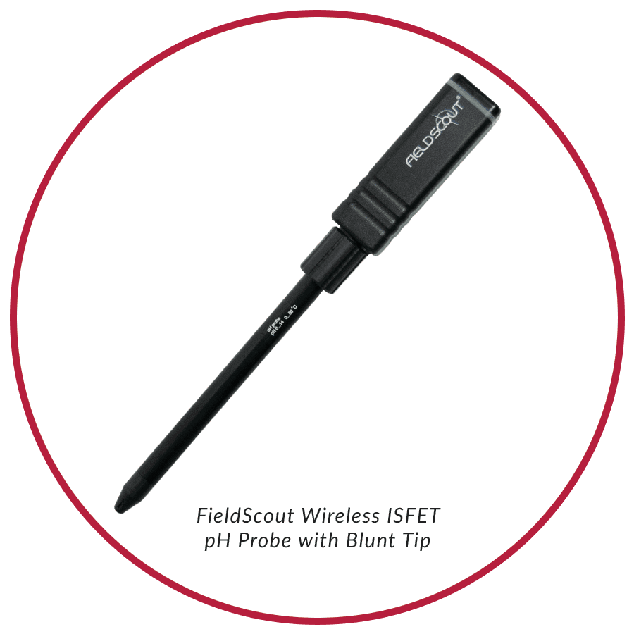FieldScout 2127W bezdrátová ISFET pH sonda s tupým hrotem