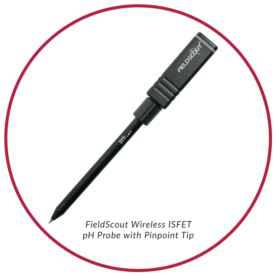 FieldScout 2128W bezdrátová ISFET pH sonda s ostrým hrotem