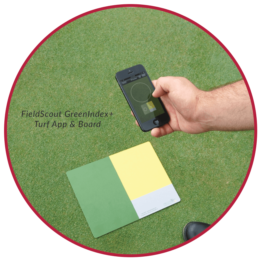 FieldScout GreenIndex+ 2910T referenční tabulka pro trávník