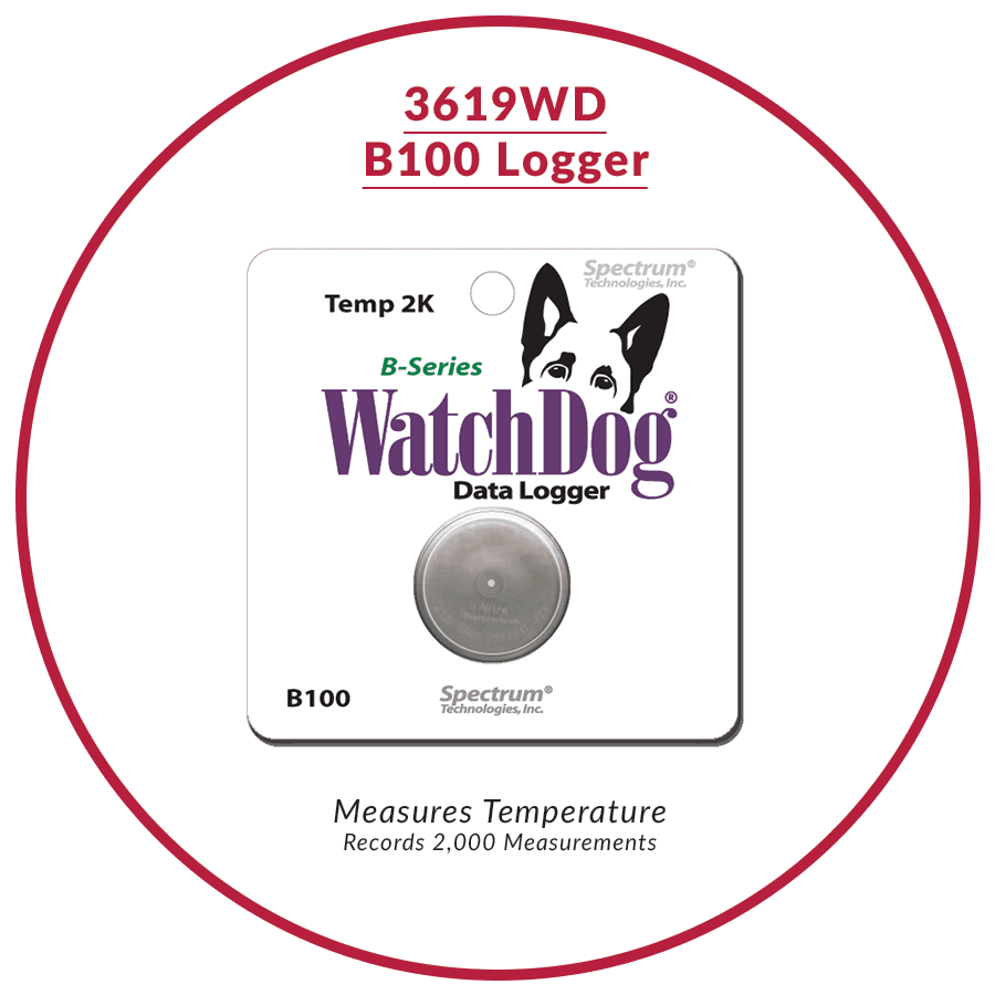 WatchDog B100 2K miniaturní teplotní záznamník