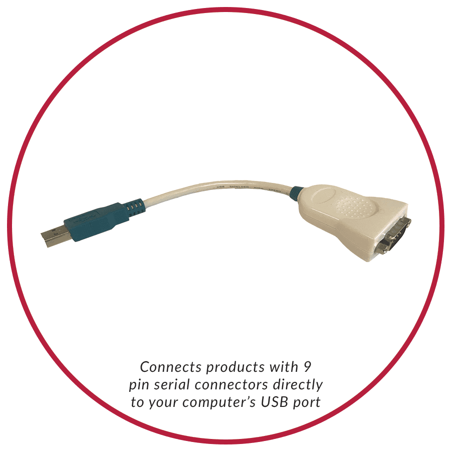 Adaptér USB–9pinové sériové rozhraní