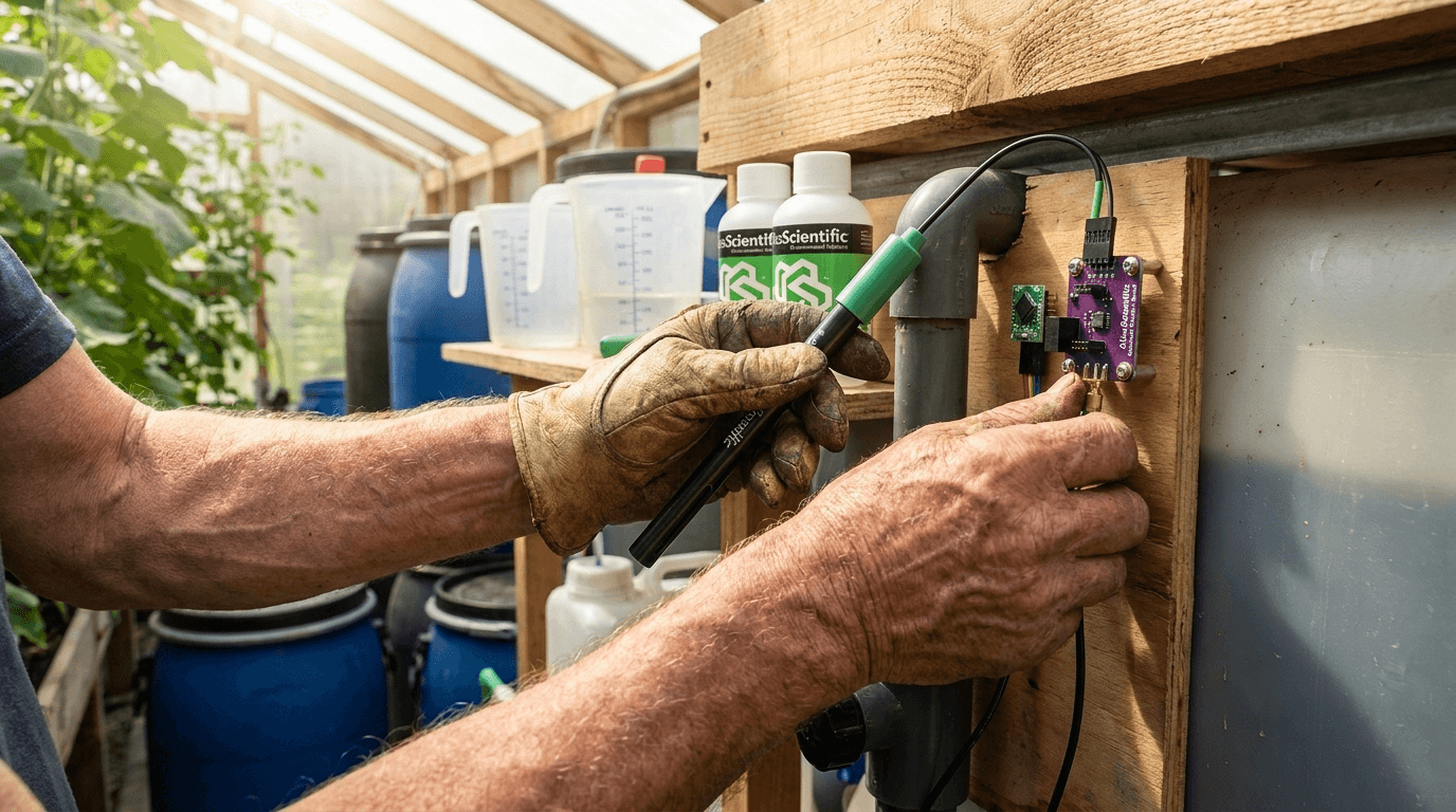 Vestavný EC měřič EZO K 0.1 pro vysoce čistou vodu