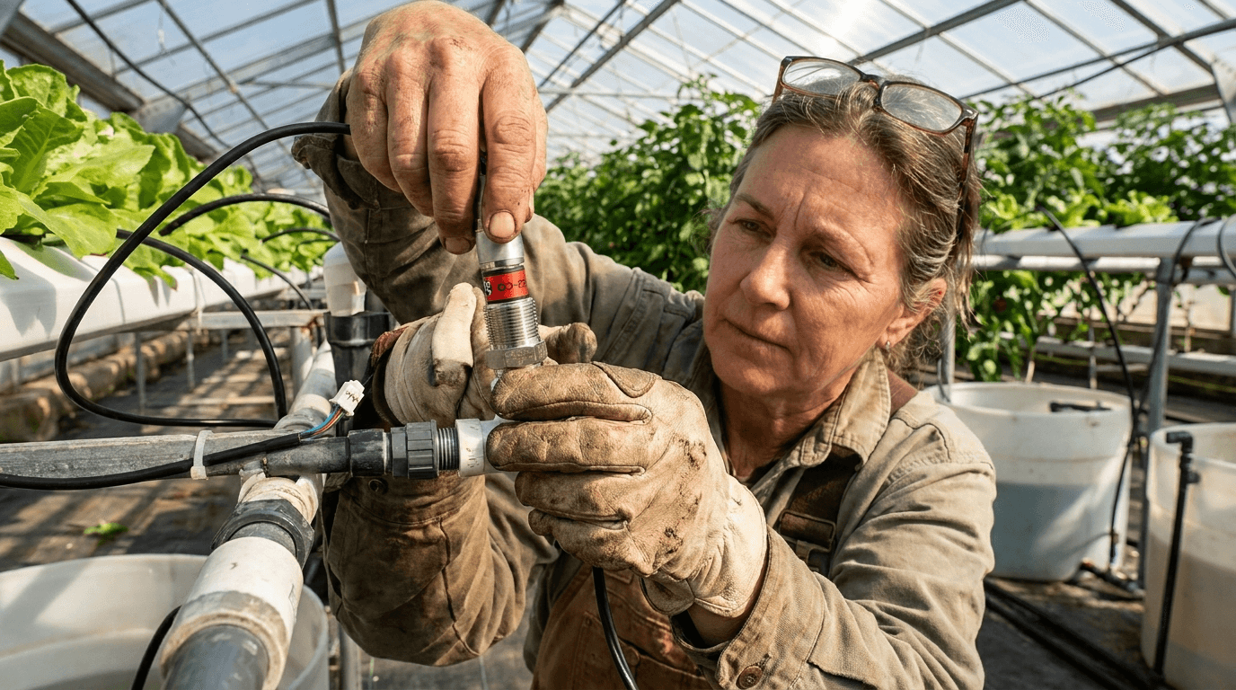 NDIR snímač CO2 pro skleníky, 0–10 000 ppm