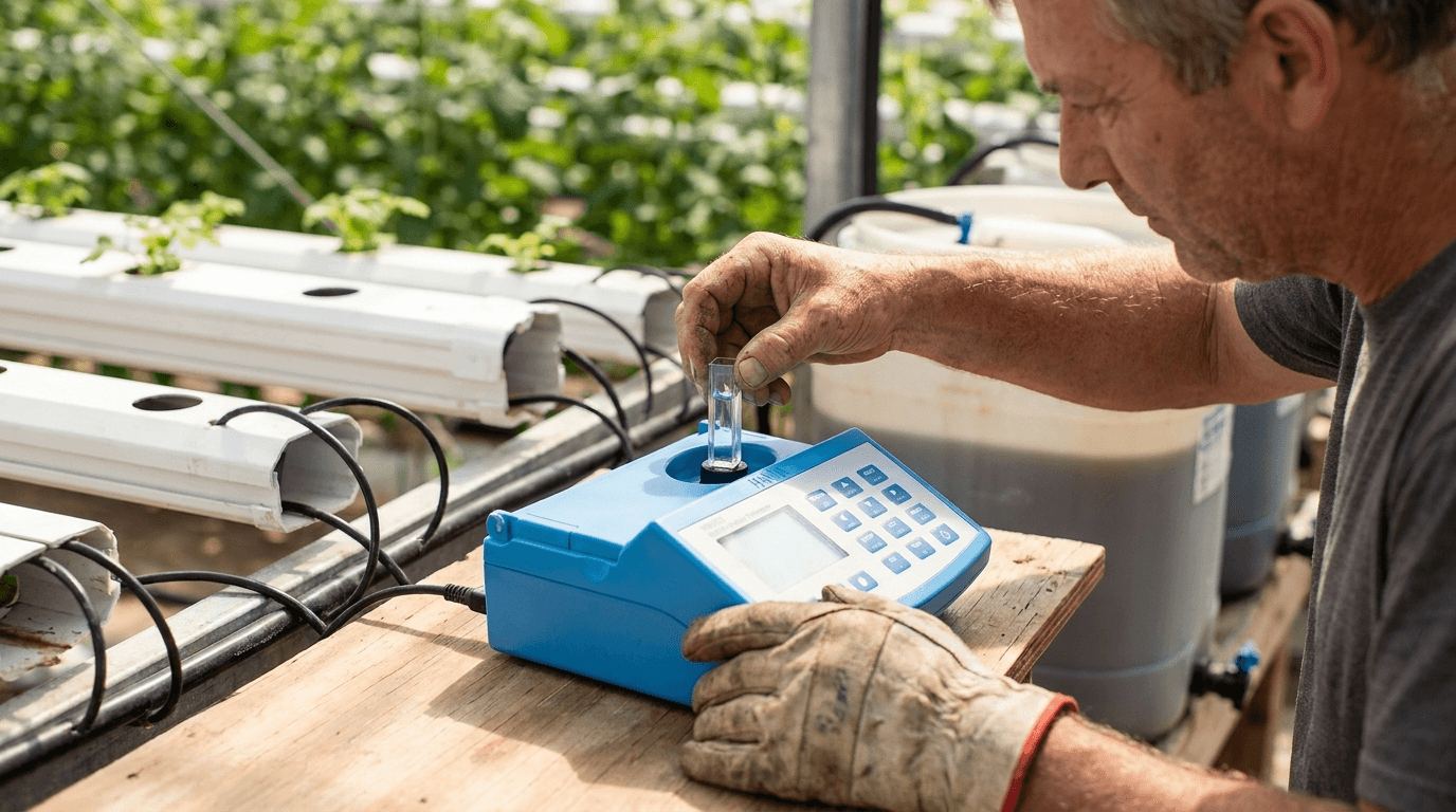 HI83325 fotometr pro živné roztoky a půdní výluhy