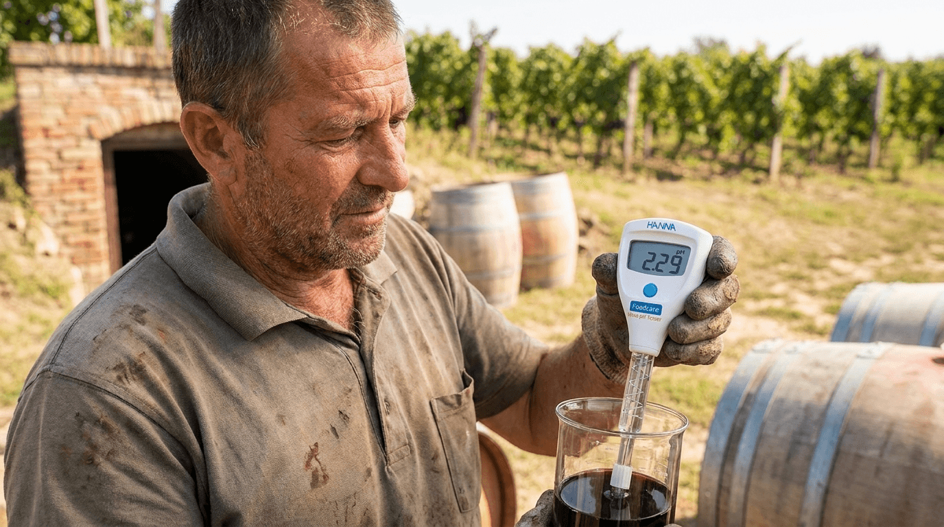 HI981033 vinařský pH tester